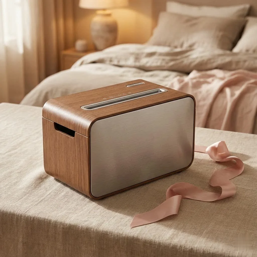 Fellowes Powershred 99Ci paper shredder in an office setting